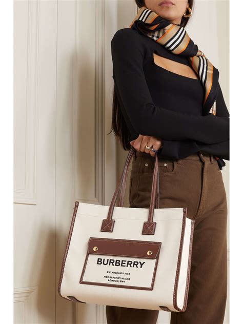 burberry canvas tote blue purse|Burberry tote bags outlet.